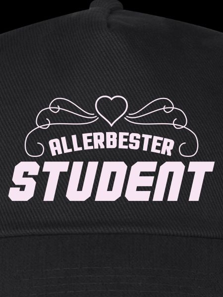 Allerbester Student Retro Badge