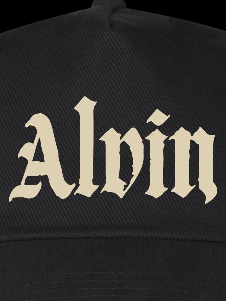 Alvin Gothic Name Art