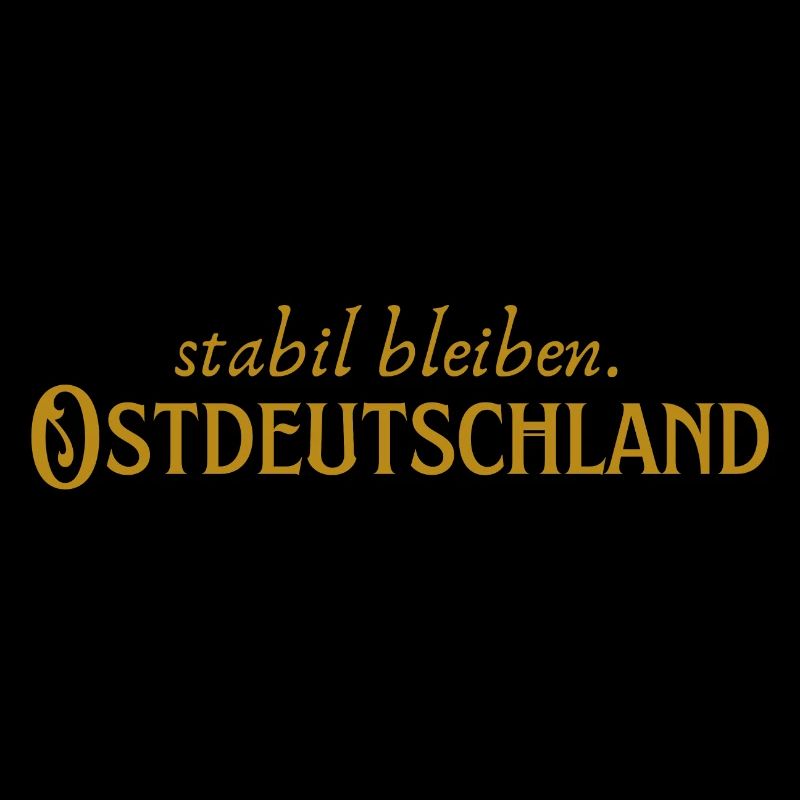 Stabil bleibe Ostdeutschland