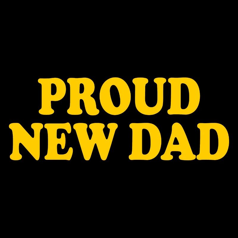 Proud new dad