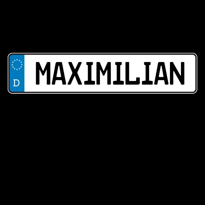 Maximilian name tag gift