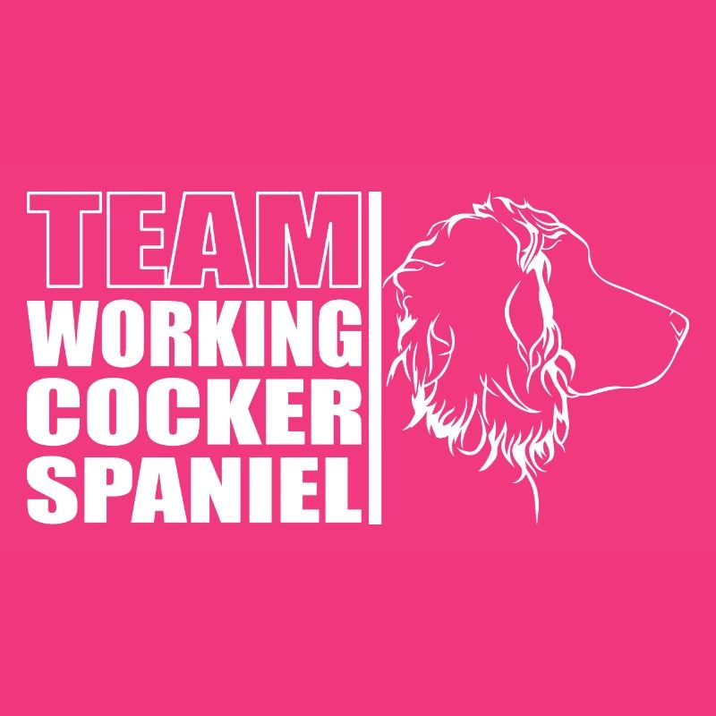 TEAM Working Cocker Spaniel Hunde Hund Wilsigns