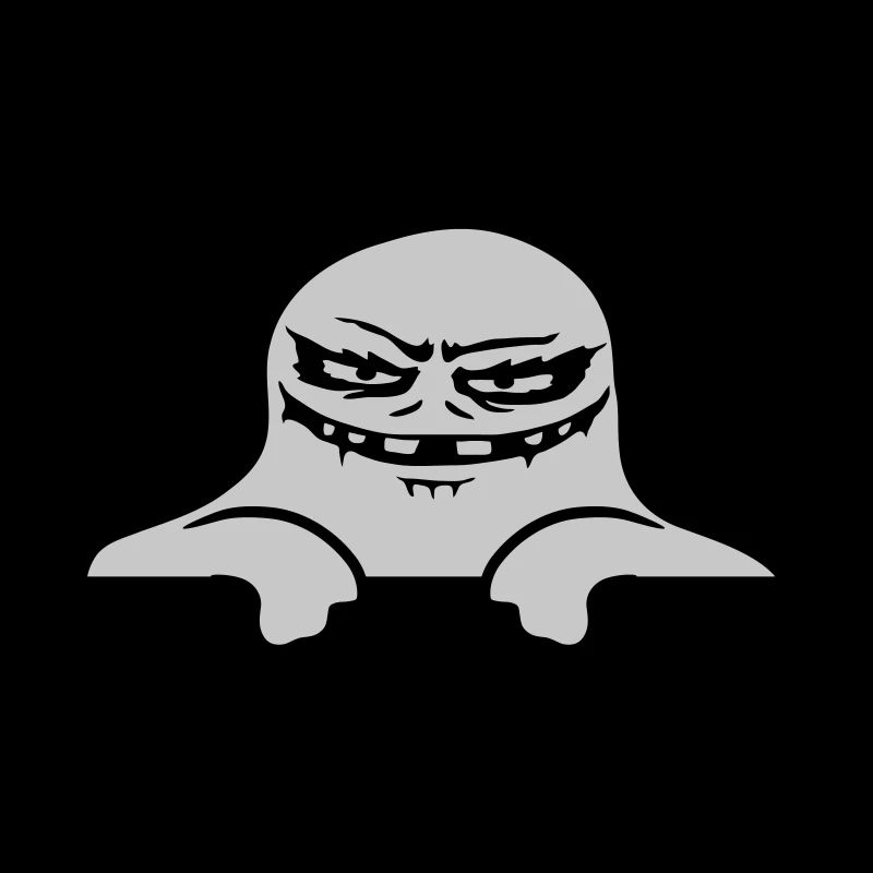 Mauer Geist Comic Monster