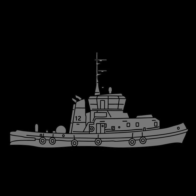 Schlepper Schleppschiff 2