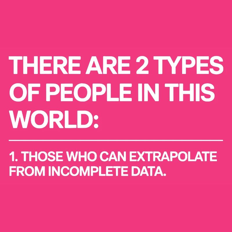 Statistik Analyse Data Science Extrapolation