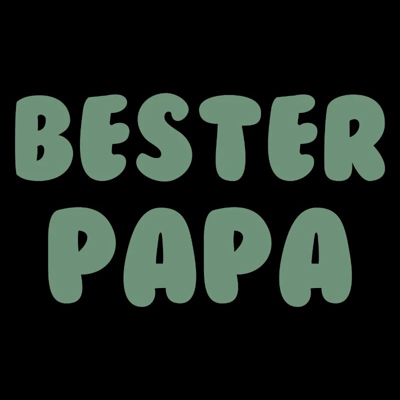 Bester Papa Grün