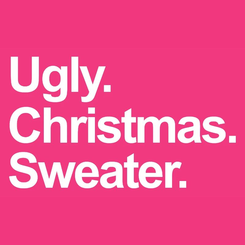 hässlicher Weihnachtspullover