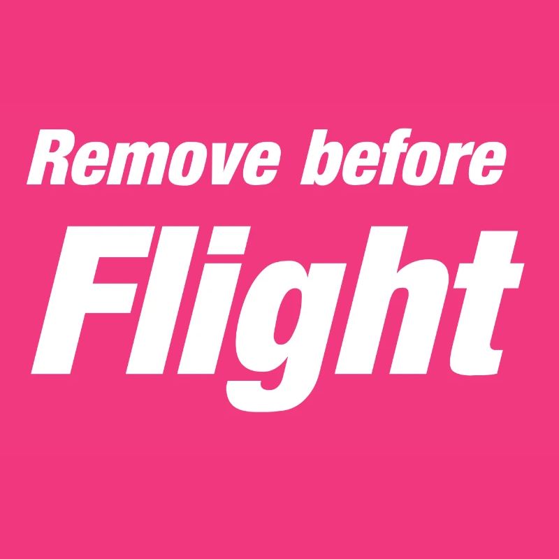 Remove before Flight Renard Idée de cadeau pilot