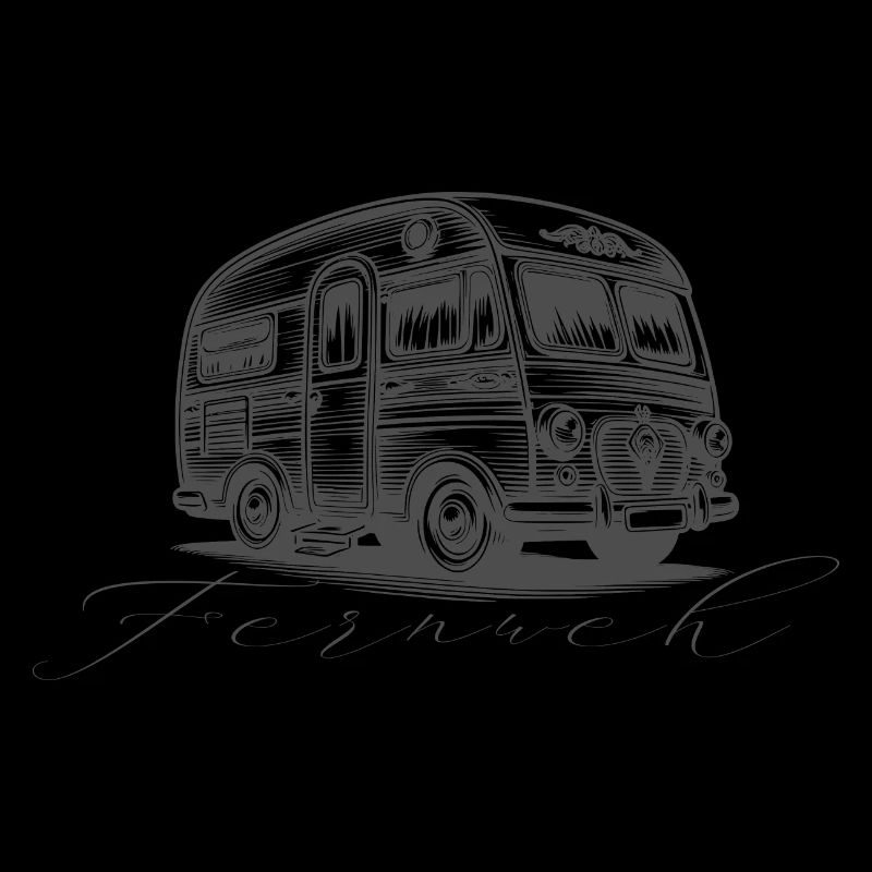 Retro Campervan "Fernweh"