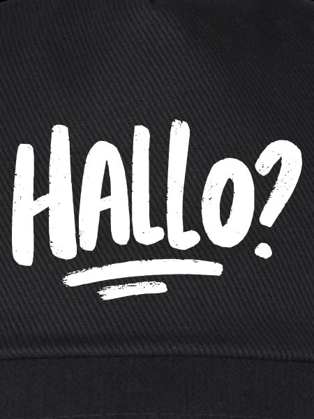 Hallo? - weiß