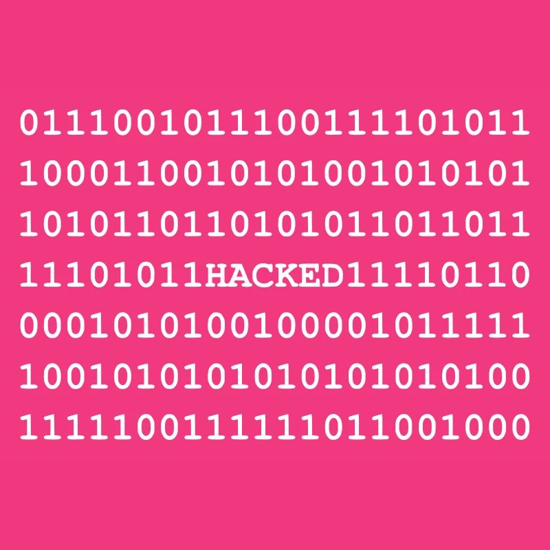 Hacked - Hacker - Nerd - Noob - Matrix