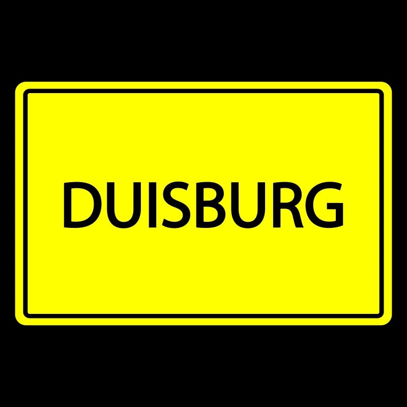 Panneau de la ville Duisbourg