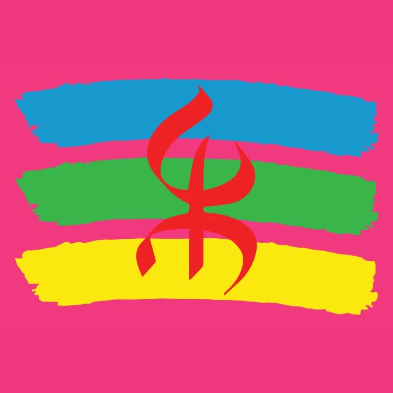 DRAPEAU AMAZIGH BERBERE YIFINAGH
