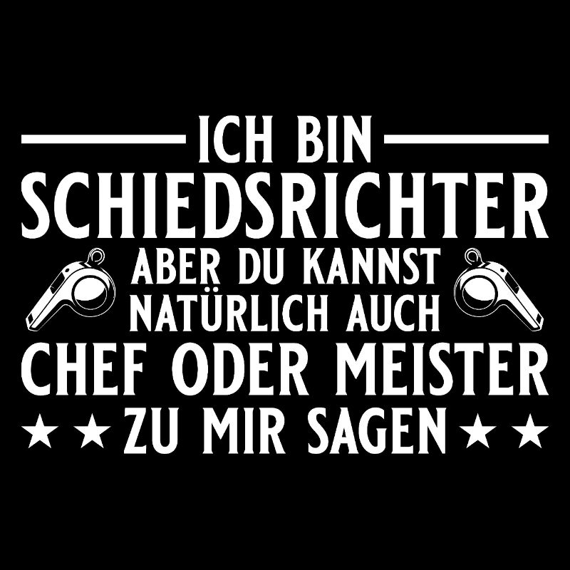 Schiedsrichter Chef oder Meister