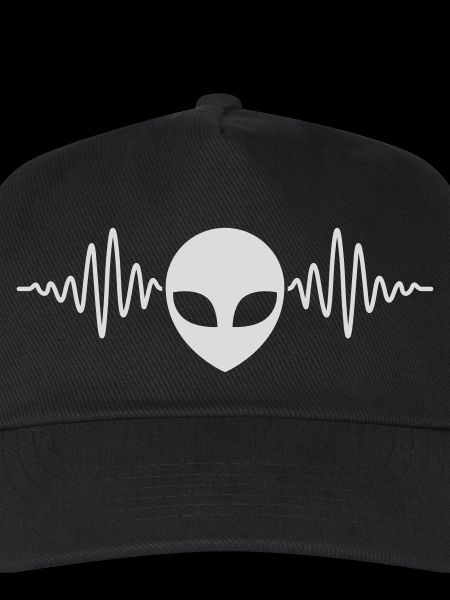 Frequenz Puls Alien Kopf
