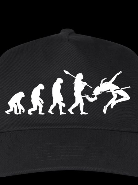 Hochsprung-Evolution-Athleten-Silhouetten-Kunst