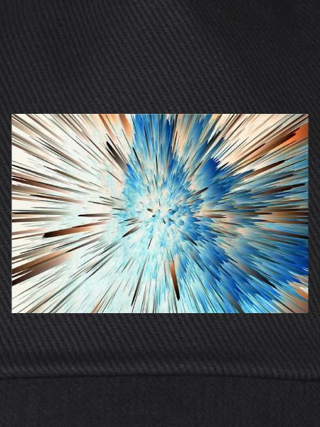Radiale Blaue Explosion