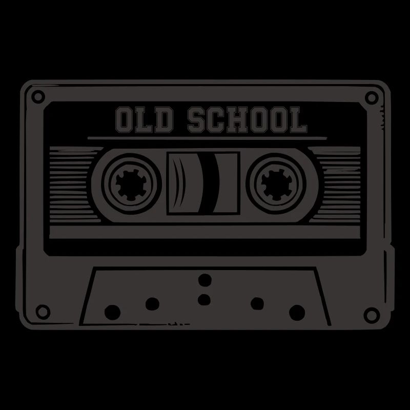 Audio Cassette Old School