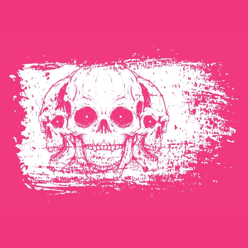 Bleached Frame Skulls