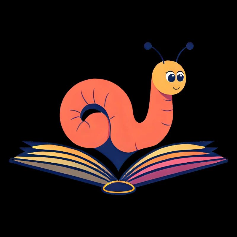 Lebendiger Bücherwurm