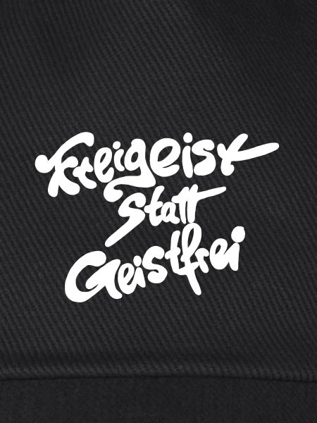 Freigeist statt Geistfrei