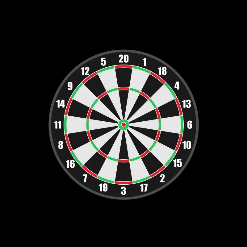 fléchettes Jeu de fléchettes Datliebhaber idée cadeau de motivation