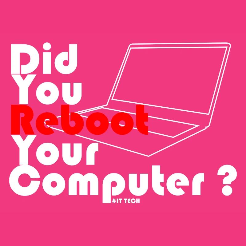 Did you reboot your computer? IT TECH