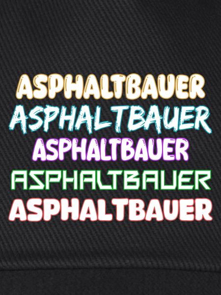 Asphaltbauer als Job