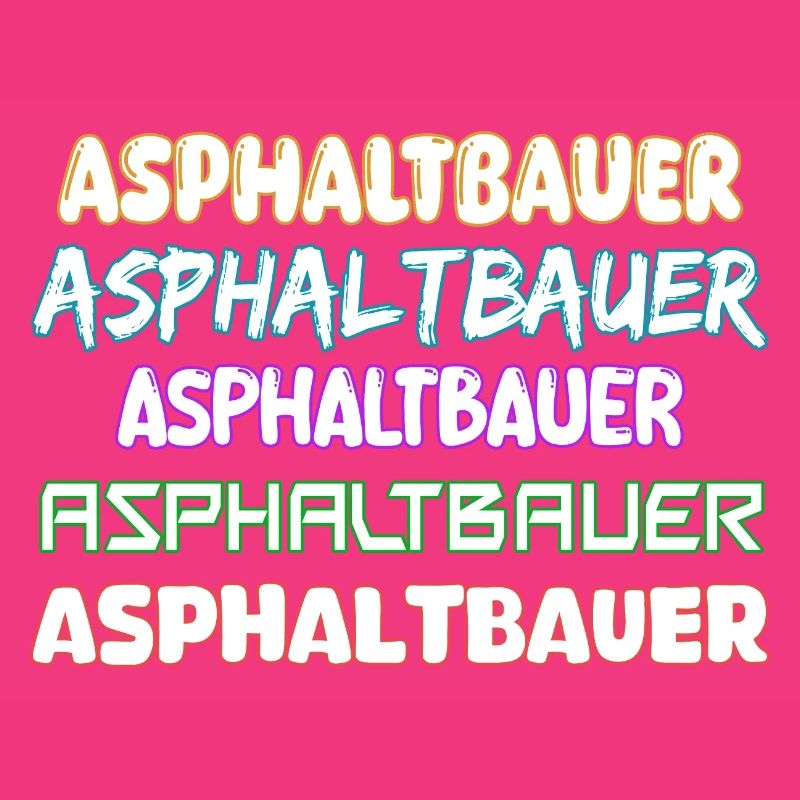 Constructeur d’asphalte comme métier