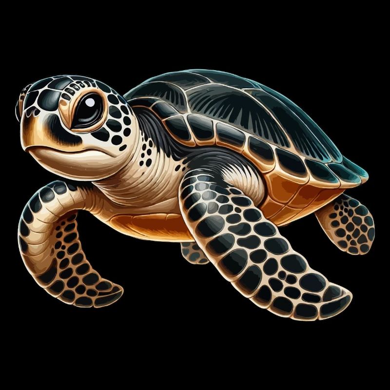 Green turtle large