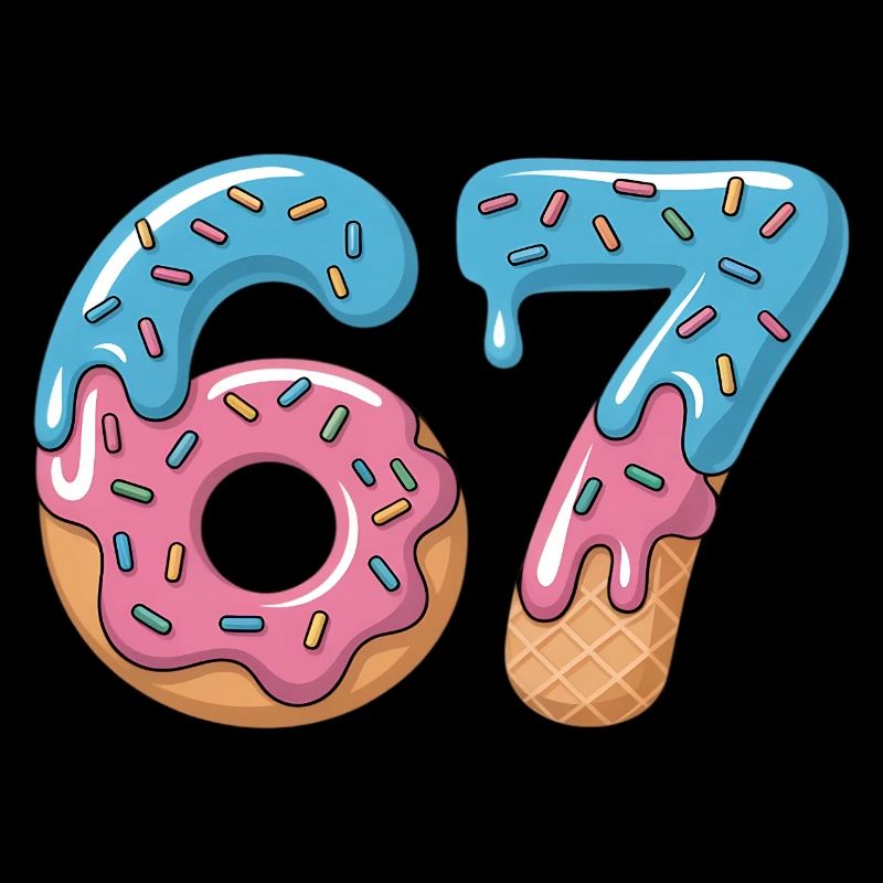 Donutzahlen 6 und 7
