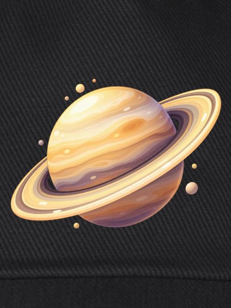 Saturn Farbplanet Illustration