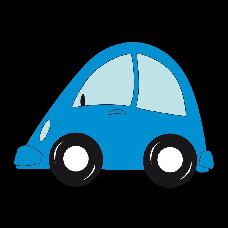 blaues auto