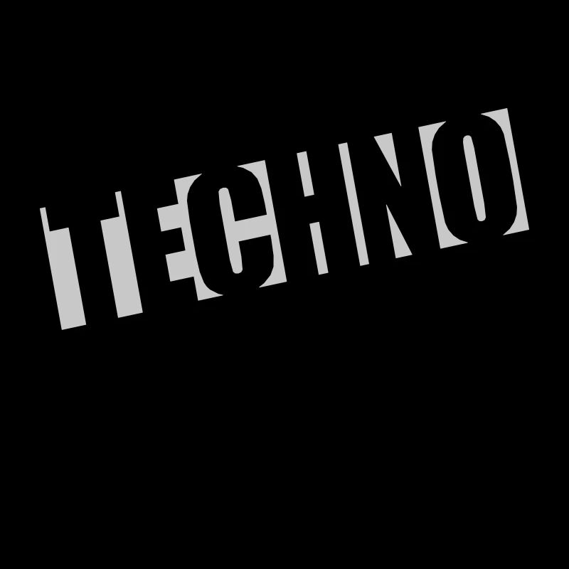 Techno Stempel Tropfen