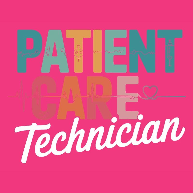 Conception de technicien en soins aux patients