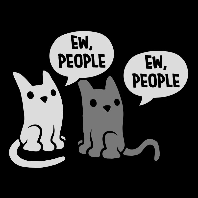 Drôles de chats ew people