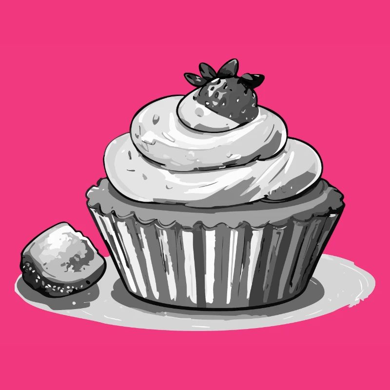 Cupcake Strawberry