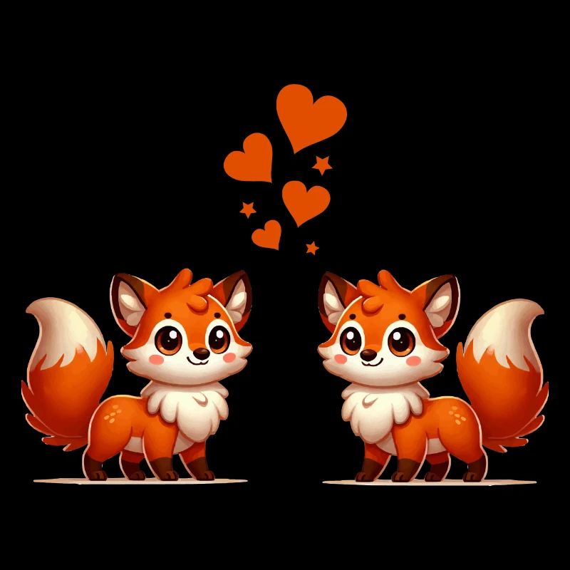 Fox Comic Love