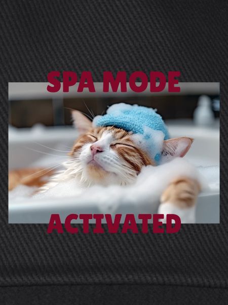 Spa-Modus Katze