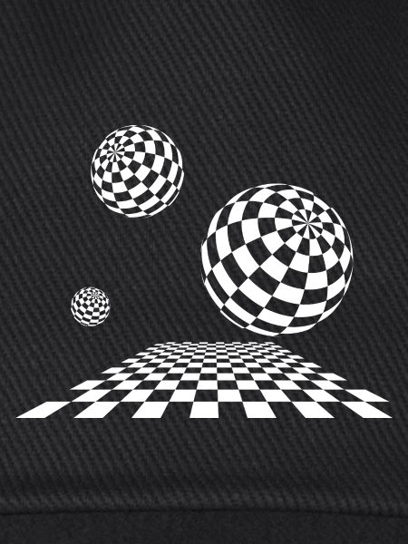 Checker Sphere Traumlandschaft
