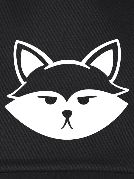 Grimmiger niedlicher Fuchs