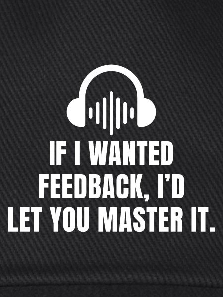 Lustiger Toningenieur Audiophiler Mix & Master