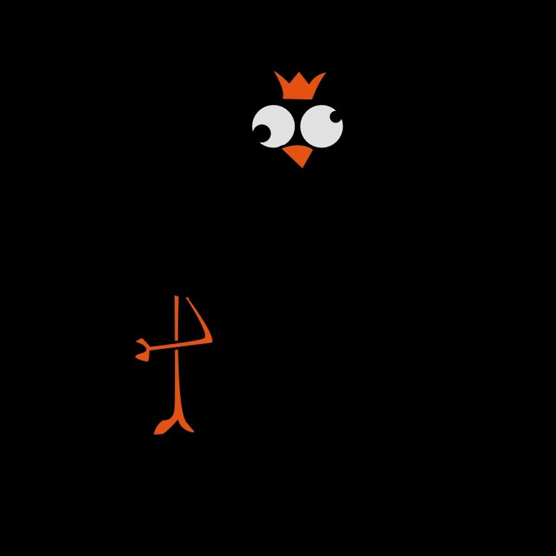 schräger Vogel