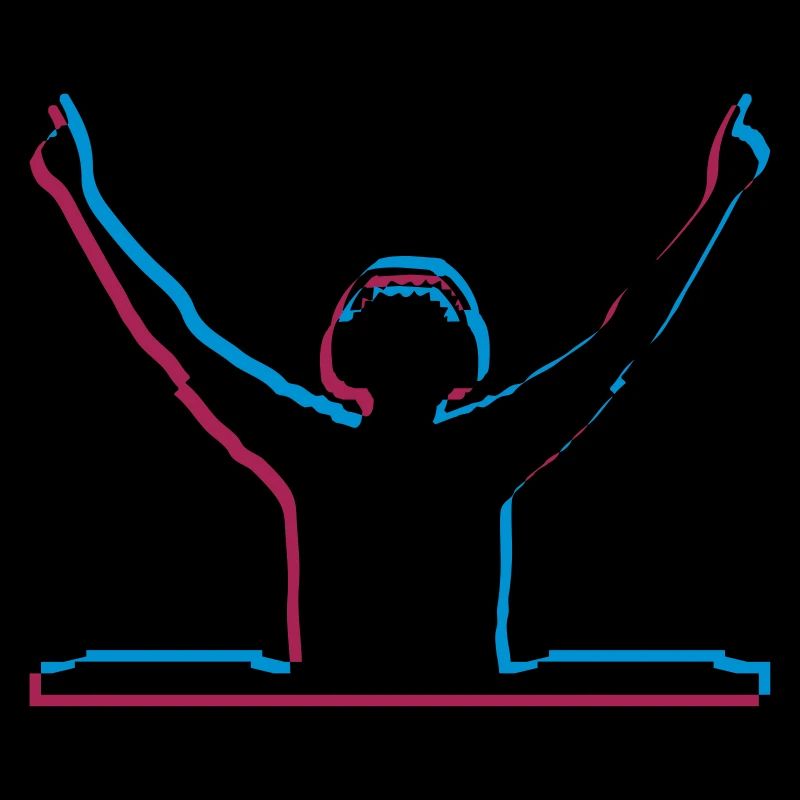 3D effect DJ