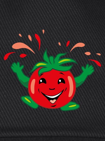 Cartoonhafte saftige Tomate