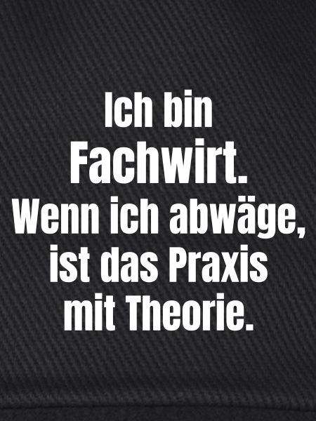 Fachwirt Praxis-Theorie Motto