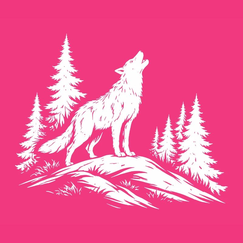 howling wolf