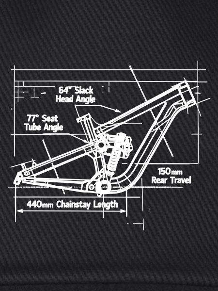 MTB Blueprint: Full-Suspension Rahmen Tech