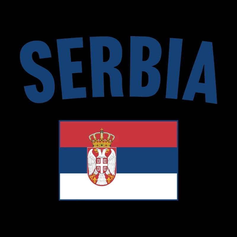 Serbien Flagge