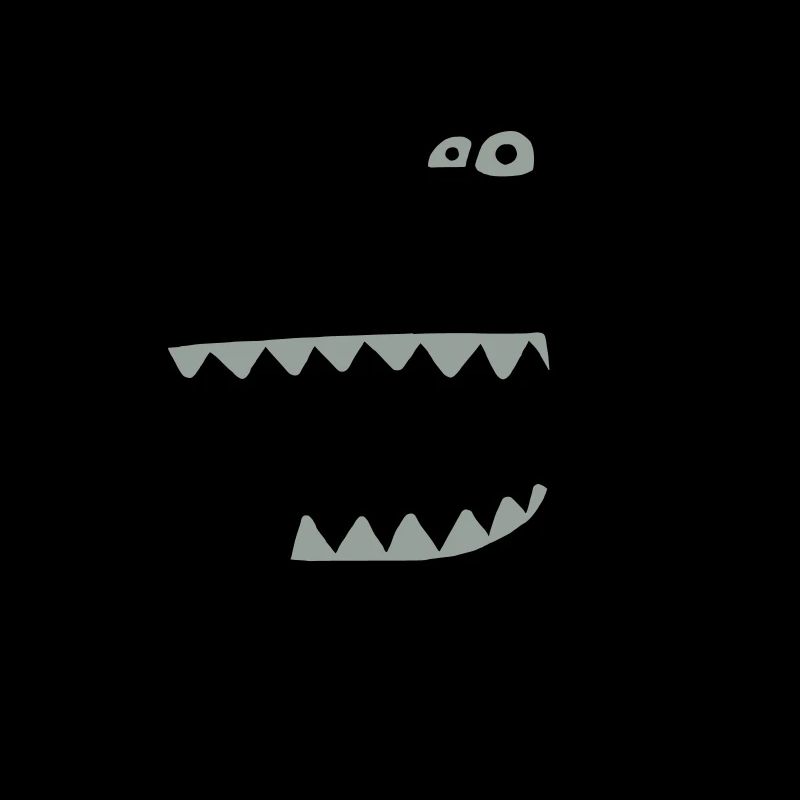 Super hungriger Mampf-T-Rex!